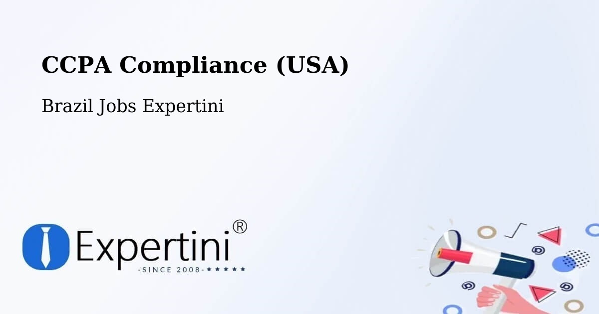 CCPA Privacy Rights & Compliance Notice – Faro - Brazil Jobs Expertini